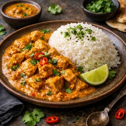 Chicken Curry mit Reis